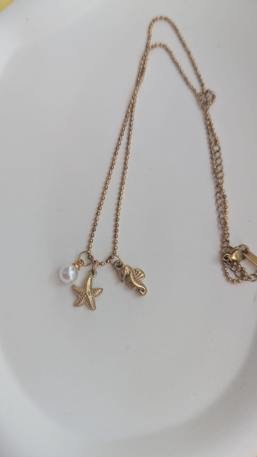 Ocean Whisper Charm Necklace