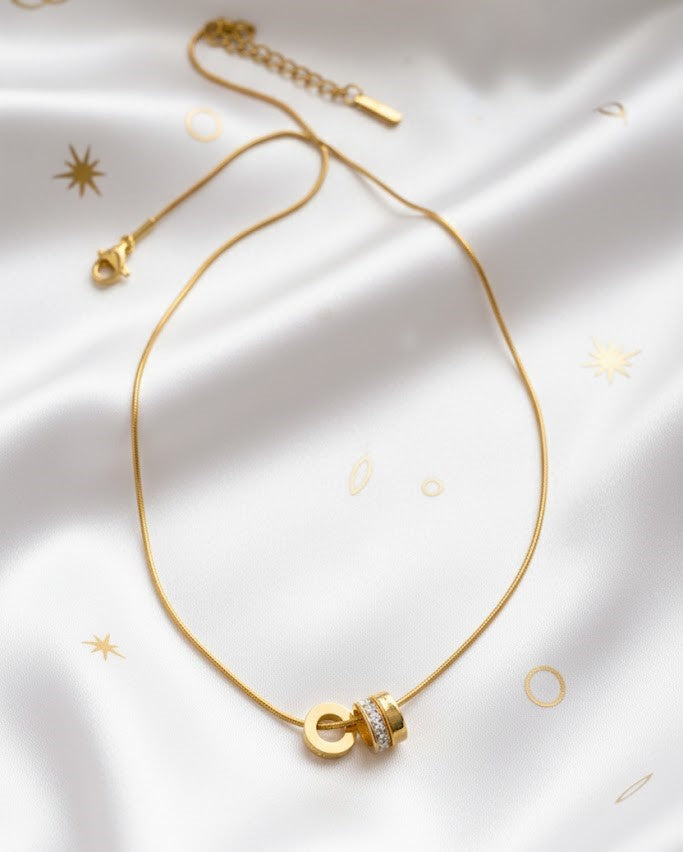 Trinity Circle Pendant Chain