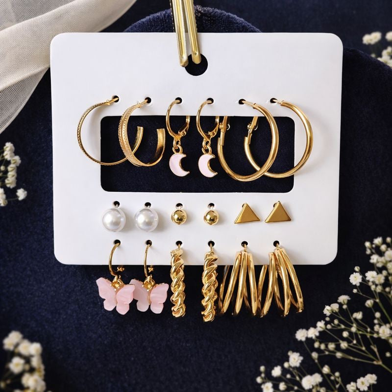 Hoop and Stud Set