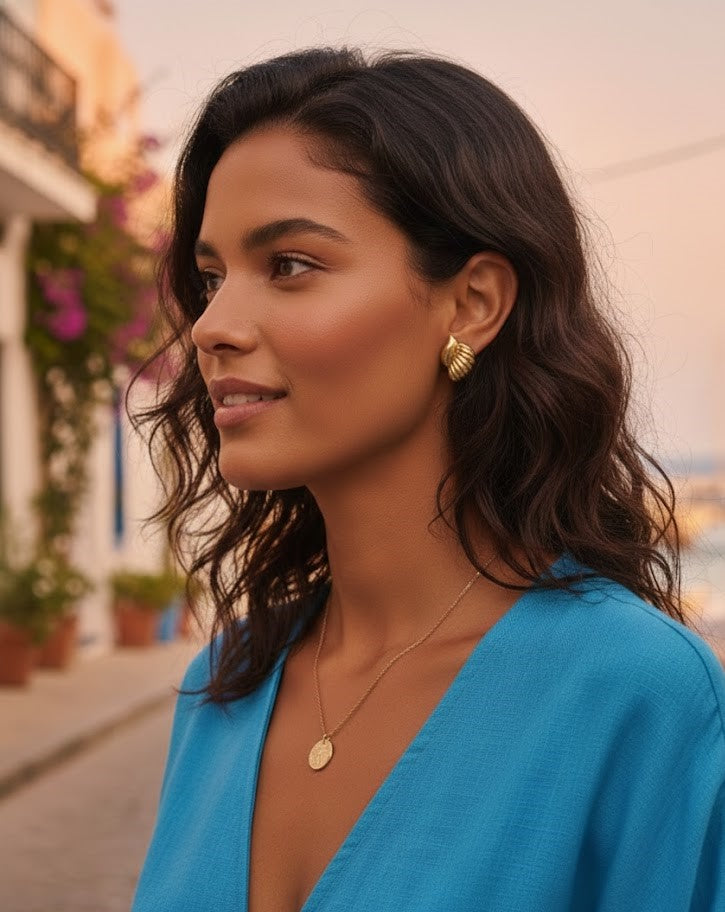 Shell Bold Studs