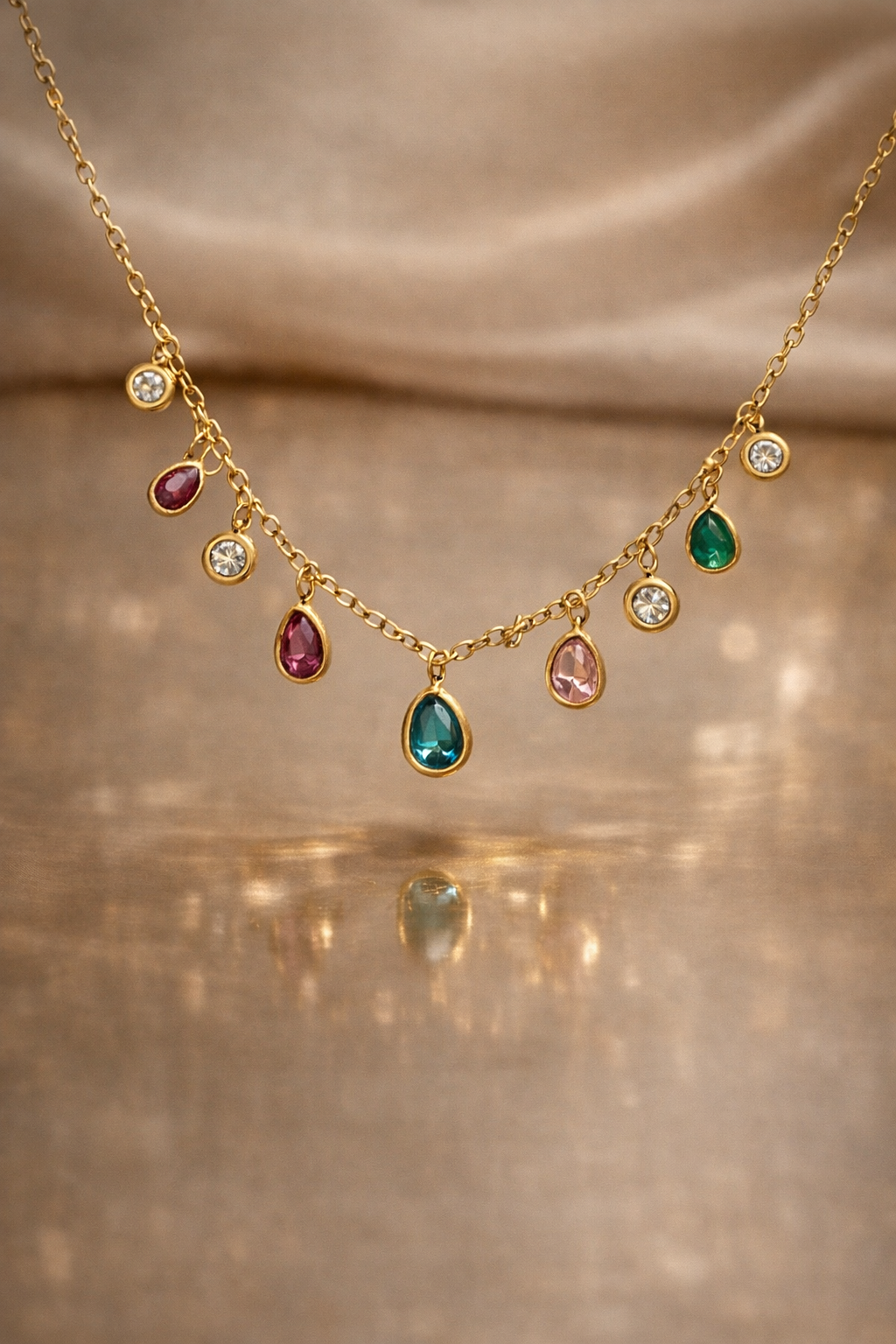 Candy Pop Multi Coloured Charm Necklace